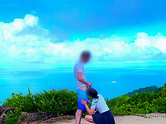 Reaching The Summit - Caught During Risky Outdoor Fuck
