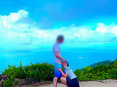 Reaching The Summit - Caught During Risky Outdoor Fuck
