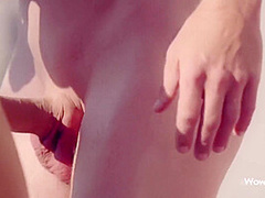 Amazing Spanish Model Getting Fucked By Her Lover In Several Positions By The Pool