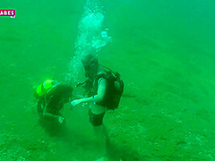 I fuck his *** Under the Water