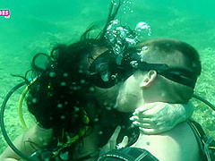 I fuck his *** Under the Water