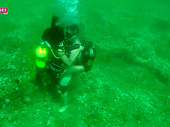 I fuck his *** Under the Water