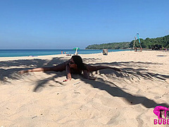 Beautiful Girl With Nice Ass Stretching - Watch4Fetish