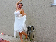 Cute Roxy Blooms Outdoor Shower