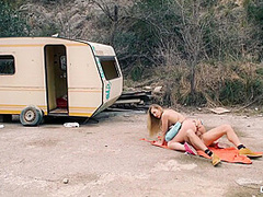 Blonde Girl Pounded In The Middle Of Nowhe