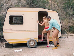 Blonde Girl Pounded In The Middle Of Nowhe