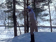 Compilation Golden Shower Of Hairy Pussy Outdoors In Winter. Amateur Fetish With Urine On White Snow. 10 Min