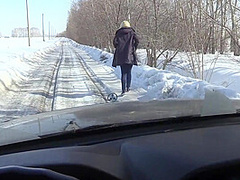 Compilation Golden Shower Of Hairy Pussy Outdoors In Winter. Amateur Fetish With Urine On White Snow. 10 Min