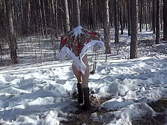 Compilation Golden Shower Of Hairy Pussy Outdoors In Winter. Amateur Fetish With Urine On White Snow. 10 Min