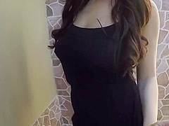 Charlotte Springer - Teasing In Her Black Dre
