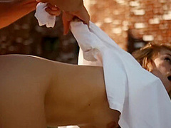 Beauty Blonde Outdoor Sex In 4k