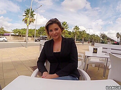 Anna Polina In Russian Babe Takes A Public Anal Pounding