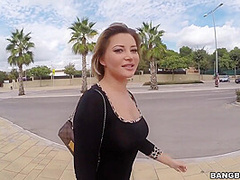 Anna Polina In Russian Babe Takes A Public Anal Pounding