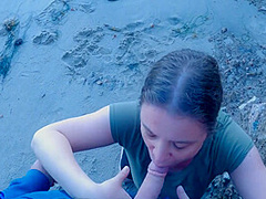 Stepson Cheats With Stepmom On The Beach