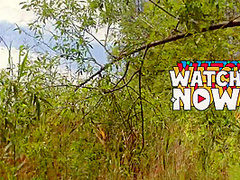 Stepbrother And Stepsister Help Each Other To Cum On Pantyhose Outdoor