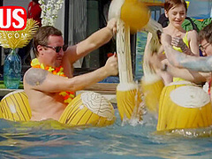 Madison Spears And Kali Roses In Hawaiian Jerkaoke With Pornstars - Ltv0025