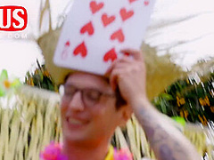 Madison Spears And Kali Roses In Hawaiian Jerkaoke With Pornstars - Ltv0025