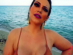 Miami Beach Slut Fucks Bbc On Beach 9 Min With Mandi May