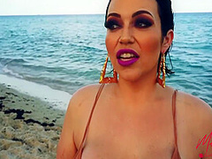 Miami Beach Slut Fucks Bbc On Beach 9 Min With Mandi May