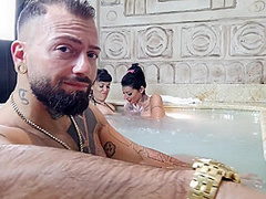 Tommy They Life In The Water And Play With Lady Muffin