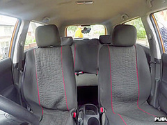 Bigass Ginger Throats And Rides Driving Tutor In Car