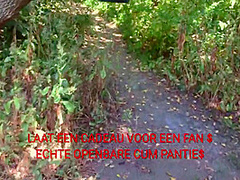 Leave A Gift For A Fan, Real Public - Cum Panties