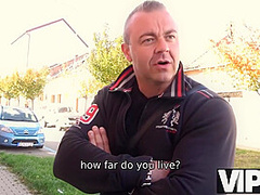 Mans Bosomy Wife Gives Shaved Pussy To Excited Pickup Artist With Krystal Swift