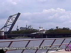 Risky Public Nudity With Two Hot Europeans