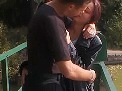 Echt Geiler Outdoor Fick Am See