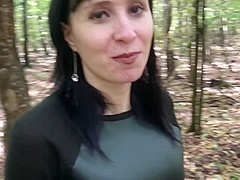 Ty Takih Dyrok Eshe Ne Videl, Russkuu Zetration Zatashili V Les I Trahnuli S Razgovorami