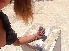 Hobby Whores Outdoor Anal Fuck