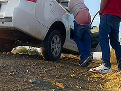 Aaa Roadside Assistence And Creampie !!!