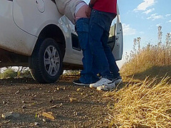 Aaa Roadside Assistence And Creampie !!!