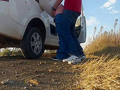 Aaa Roadside Assistence And Creampie !!!