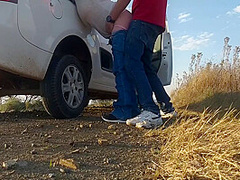 Aaa Roadside Assistence And Creampie !!!