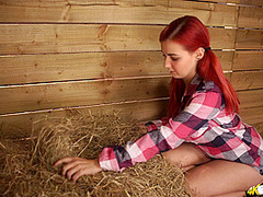 Dolly in Needle In A Haystack - DownblouseJerk