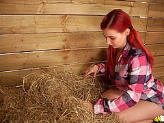 Dolly in Needle In A Haystack - DownblouseJerk