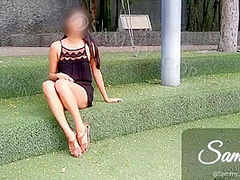 Sammy Corazon - Testing Elva By Svakom In Public
