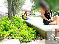 Sammy Corazon - Testing Elva By Svakom In Public