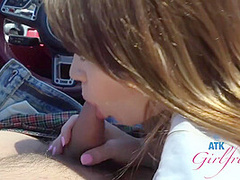 Good Girl In Schoolgirl Uniform Gives Roadhead Pov Blowjob Car Sex With Mazy Myers