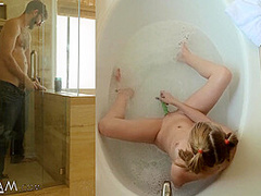 Stealthy Step Bro With Big Cock Seduces Step Sis - SpyFam