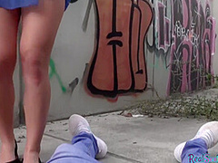 Czech Bj Babe Pov Fucked Outdoor For Money After Casting