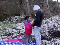 Andie Darling In Teen Outdoor Sex Scene