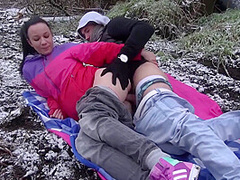 Andie Darling In Teen Outdoor Sex Scene