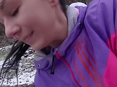 Andie Darling In Teen Outdoor Sex Scene