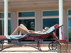 Bailey Blue Sunbathing Slut, Scene #05