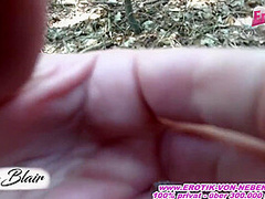 German Cum Fuck Threesome In Forest