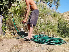 Garden Hose Water Play