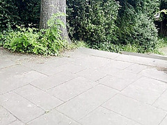 Bbw Girl Give Perfect Sloppy Handjob In A Park - Risky And Sloppy :p