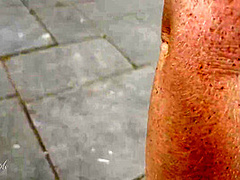 Bbw Girl Give Perfect Sloppy Handjob In A Park - Risky And Sloppy :p